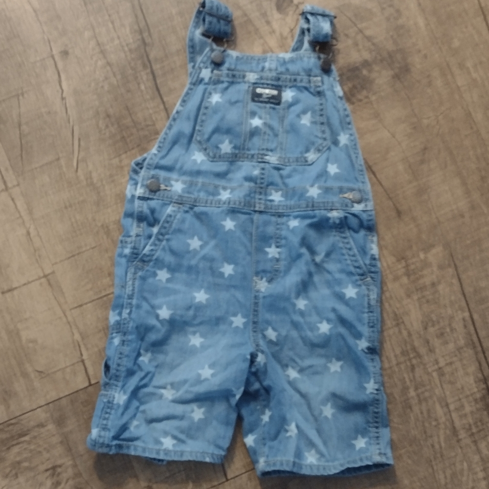 Osh Kosh Girls Overall Shorts Size 5T